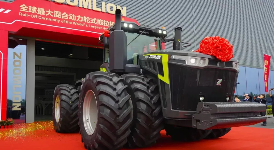 1200 Beygirlik Tarım Devi Ortaya Çıktı! Zoomlion'dan DX7004 Şov!