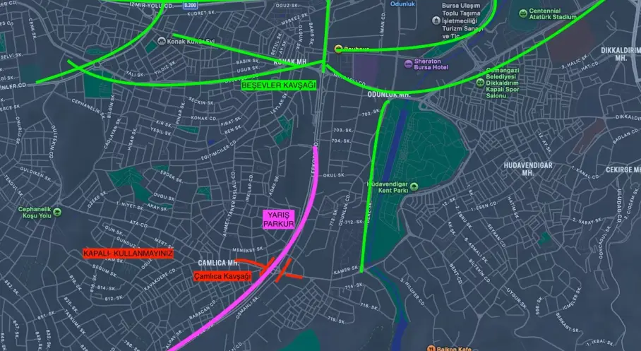 13. Eker I Run Kapsamında Bursa’da Bazı Yollar Trafiğe Kapatılacak