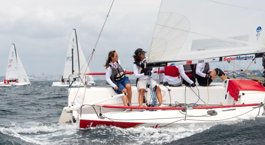 14. TAYK – Eker Olympos Regatta'da İlk Start Verildi