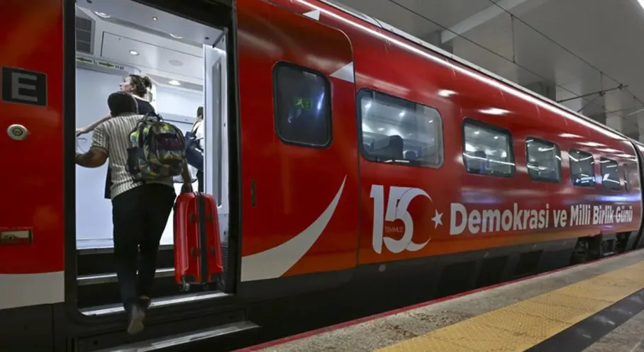 15 Temmuz Demokrasi Treni Seferlerine Başladı! Ankara'dan İlk Kalkış
