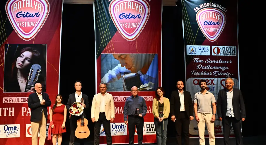 15. Uluslararası Antalya Gitar Festivali Sona Erdi