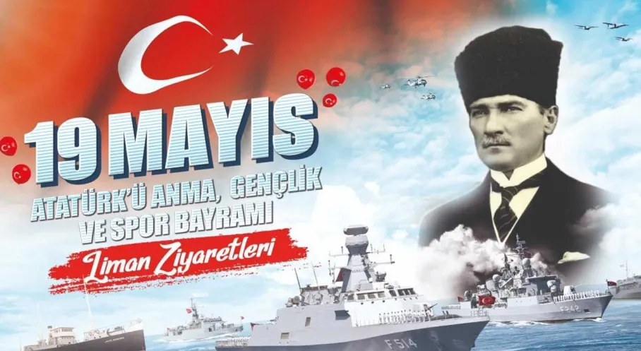 19 Mayıs Coşkusu: 29 Savaş Gemisi Halkla Buluşuyor! (MSB Duyurusu)