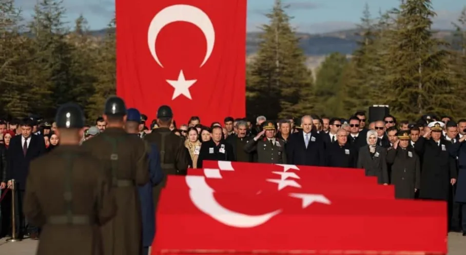 20 Şehit Askerimiz Son Yolculuğuna Uğurlandı: Ankara'da Duygu Dolu Tören