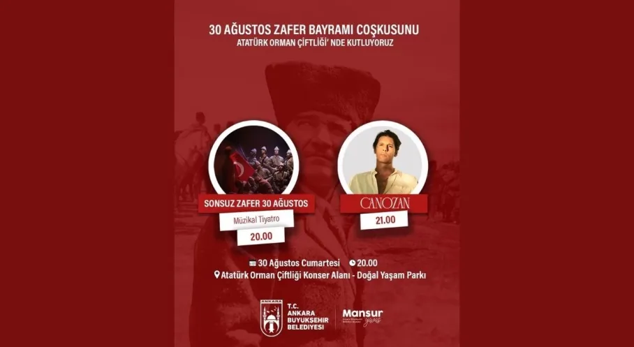 30 Ağustos Zafer Bayramı Ankara'da Coşkuyla Kutlanacak! Başkent Hazır!