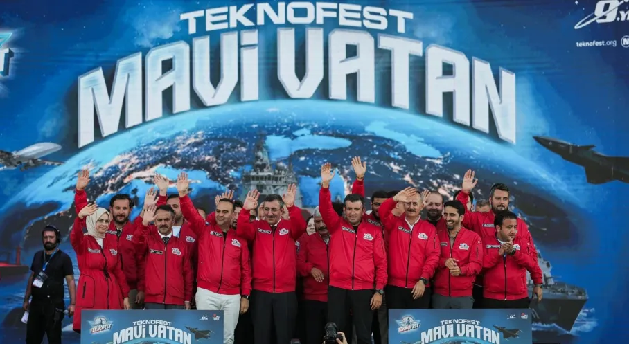 343 bin kişi TEKNOFEST Mavi Vatan’da Festival Coşkusuna Ortak Oldu
