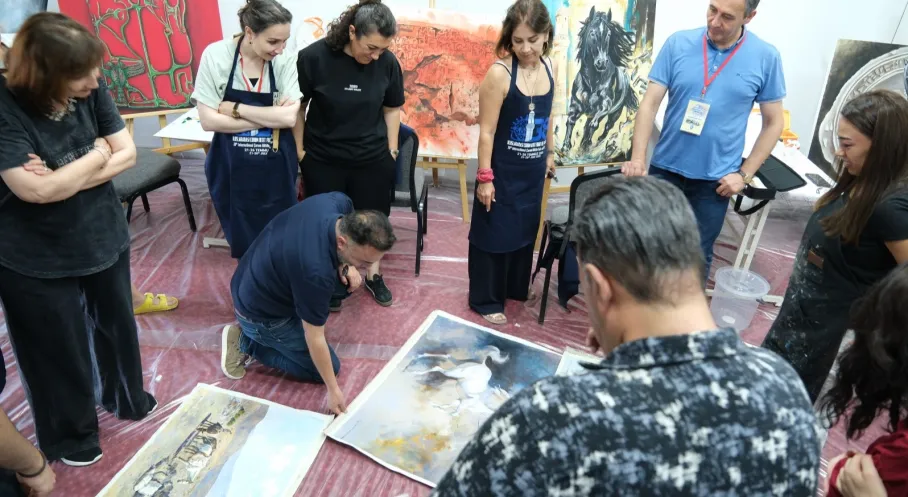 8. Uluslararası Sanat Çalıştayı Çorum'da Başladı