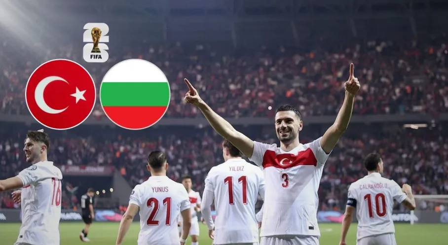 A Milli Takım, Dünya Kupası Hedefiyle Bulgaristan'ı Ağırlıyor! Nefesler Tutuldu!