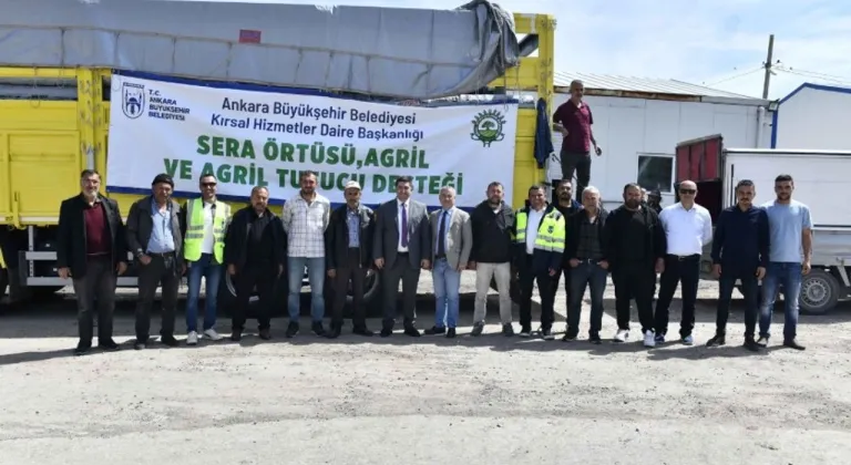ABB'den Ankara Çiftçisine Müjde! Sera Malzemesi Desteği Başladı