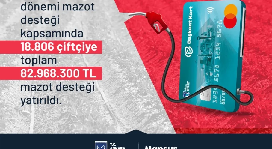 ABB'den Çiftçilere Bayram Öncesi Rekor Mazot Desteği: Başkentli Üreticinin Yüzü Güldü!
