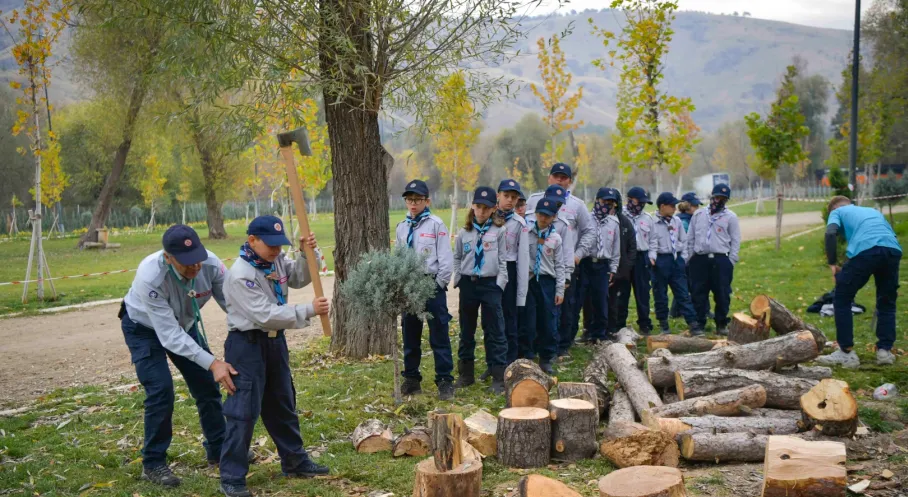 ABB'den Gençlere Doğa Sürprizi: 200 Öğrenci İzcilik Kampında!