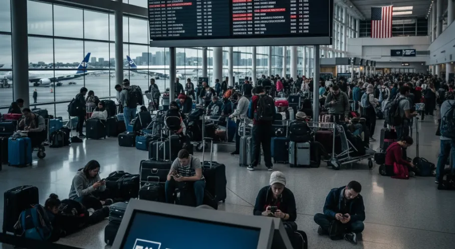 ABD'de Hava Kaosu! Hükümet Kapanışı Yüzlerce Uçuşu İptal Ettirdi
