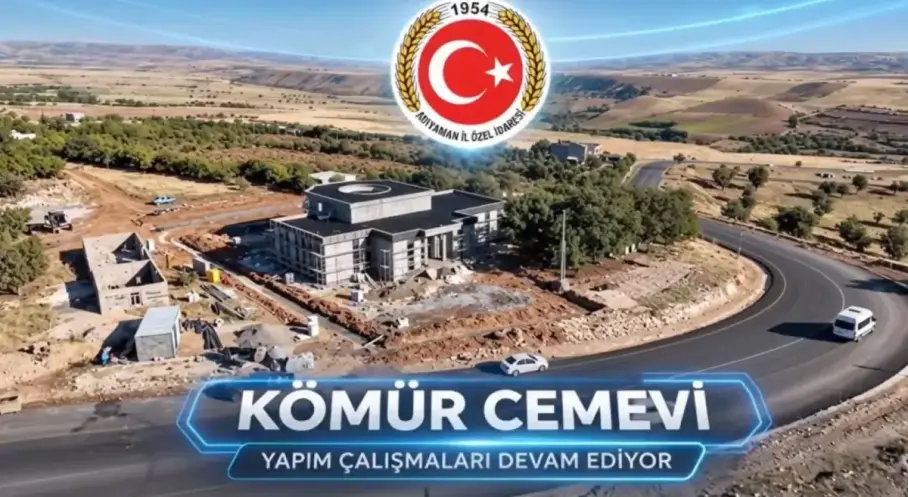 Adıyaman Kömür Cemevi Projesi’nde çalışmalar yüzde 75’e ulaştı