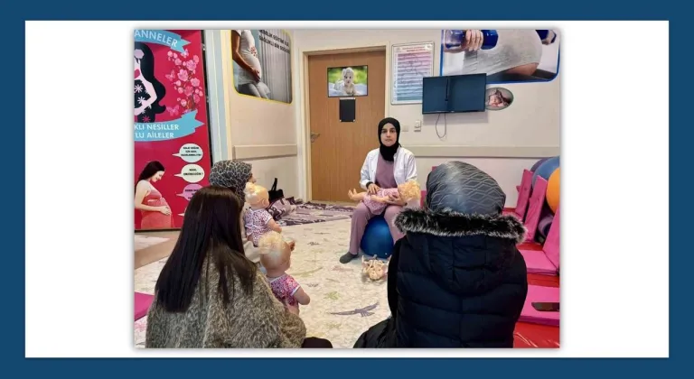 Ağrı Eğitim ve Araştırma Hastanesi'ndeki Gebe Okulu, Anne Adaylarını Doğuma Hazırlıyor