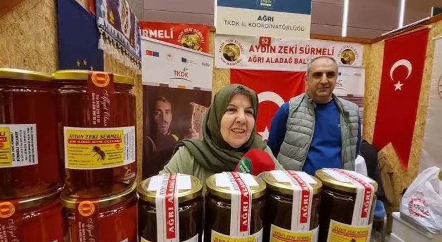 Ağrı'da İlk Kadın Bal Üreticisi Suzan Sürmeli'den Rekor Hasat!