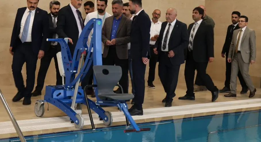 Ağrı'da Karaköse Hastanesi'nde hidroterapi ünitesi hizmete başladı