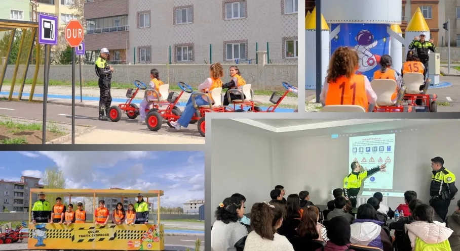 Ağrı'da Miniklere Trafik Eğitimi: Karayolları Haftası'nda Bilinçlendirme Seferberliği!