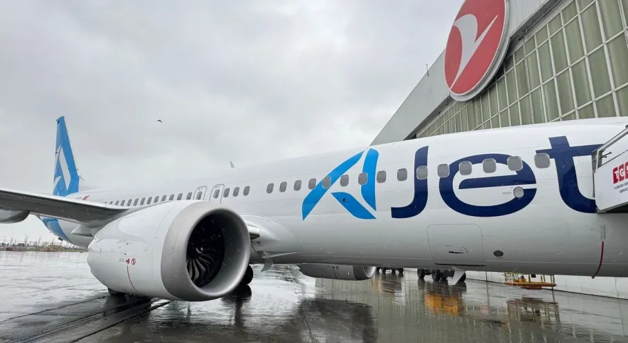 AJet Filosu Büyüyor: 3 Yeni Nesil Boeing Uçağıyla Dev Adım, Kuzey Işıkları Eşliğinde Geldi!