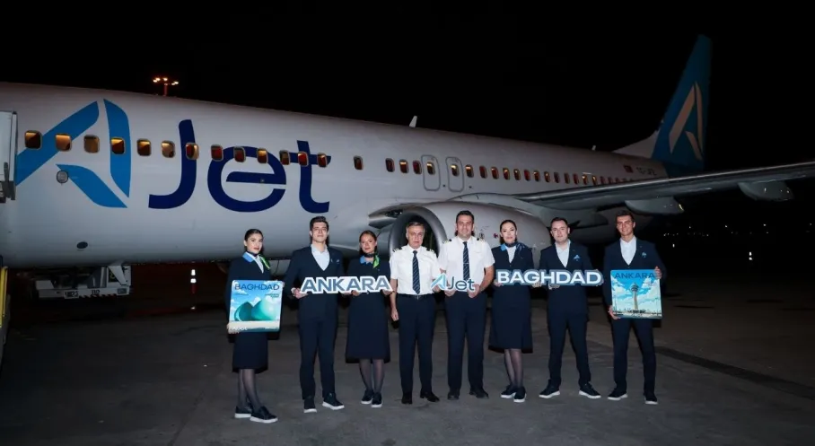 AJet Müjdesi: Ankara'dan Bağdat'a Direkt Uçuşlar Başladı! (Son Dakika)