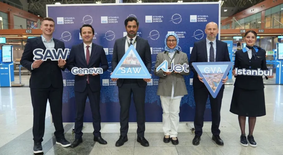AJet'ten Müjde! İstanbul-Cenevre Uçuşları Başladı! Haftanın Her Günü!