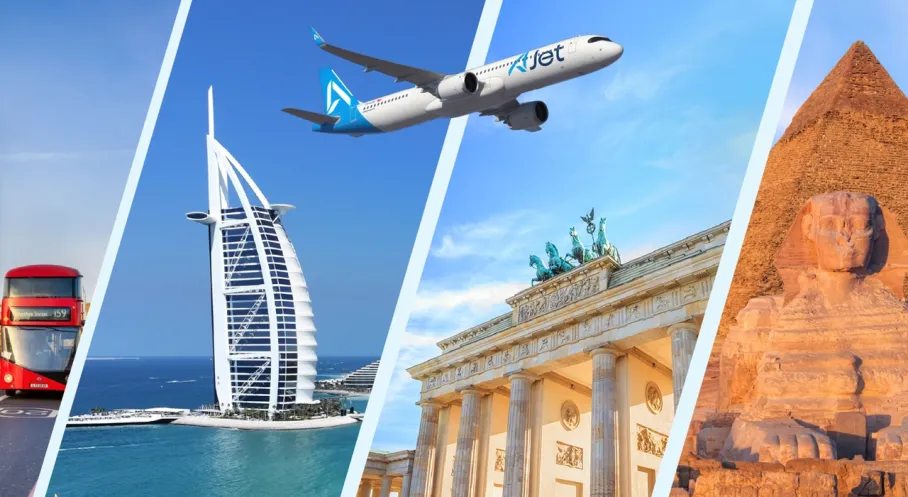 AJet'ten Şok Kampanya! Yeni Yılda Sadece 9 Dolara Yurt Dışı Uçuş Fırsatı Başladı