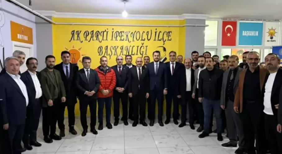 AK Parti İpekyolu İlçe Başkanlığı Yeni Binasına Kavuştu! Açılış Törenle Yapıldı