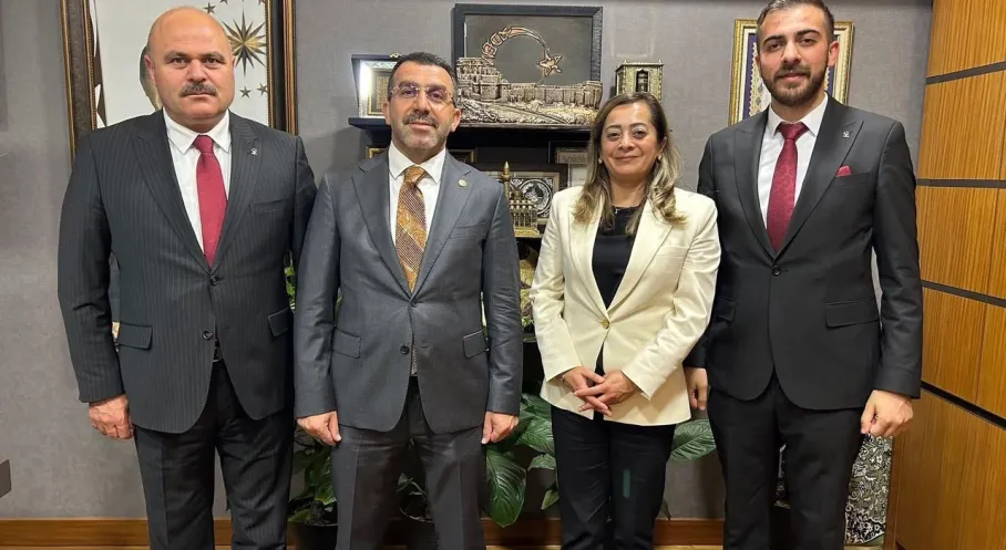 AK Parti Kars Heyeti TBMM'de: Vekil Çalkın ile Kars Gündemi Masada!