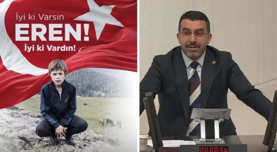 AK Parti Kars Milletvekili Adem Çalkın'dan Şehit Eren Bülbül'e Duygu Dolu Mesaj: 
