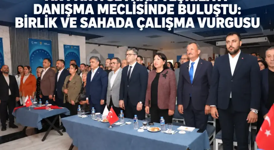 AK Parti Seyhan Danışma Meclisi'nde teşkilat çalışmaları değerlendirildi