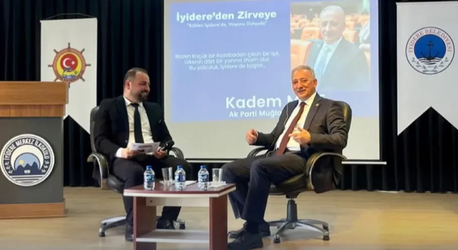 AK Partili Kadem Mete'den Rize'de Gençlere İlham Veren Tecrübe Paylaşımı!