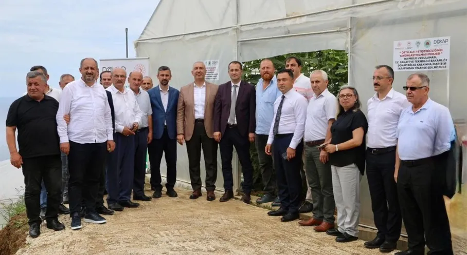 Akçaabat'ta Tarım Atağı! Örtü Altı Yetiştiricilik Projesiyle Verimlilik Artacak