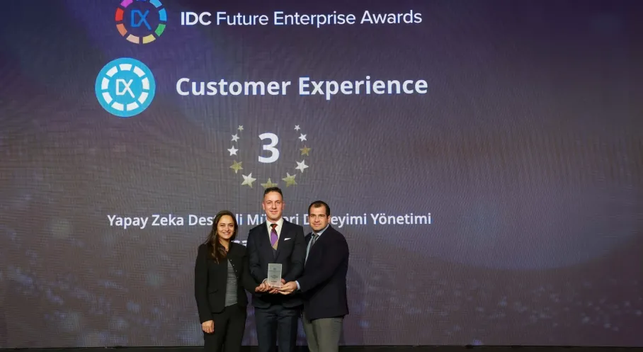 Aksa Doğalgaz'a Yapay Zeka Destekli Müşteri Deneyimi Projesiyle Ödül!