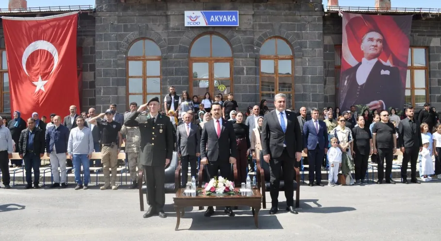 Akyaka'da 19 Mayıs Coşkusu! Atatürk'ü Anma, Gençlik ve Spor Bayramı Kutlamaları