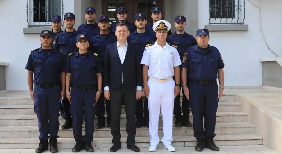 Alanya Kaymakamı Ürkmezer'den Sahil Güvenliğe Veda ve Teşekkür!
