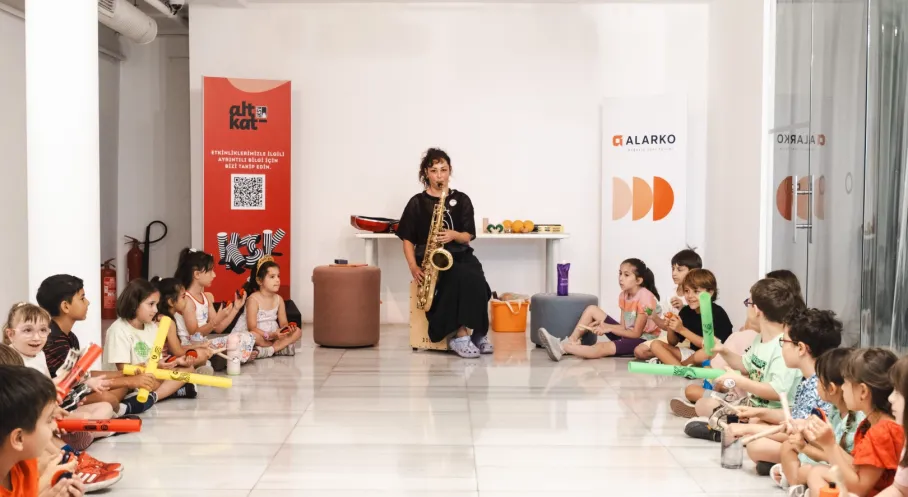 Alarko Holding ve İKSV'den Çocuklara Sanat Hamlesi! 