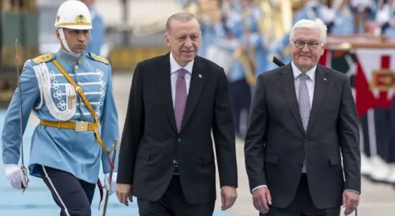 Almanya Cumhurbaşkanı Ankara'da: Cumhurbaşkanı Erdoğan, Alman Mevkidaşını Ağırlıyor