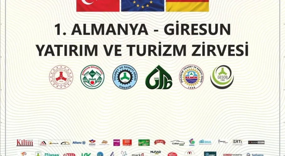 Almanya-Giresun Hattında Yatırım Rüzgarı: Turizm Zirvesi Giresun'da Başlıyor!