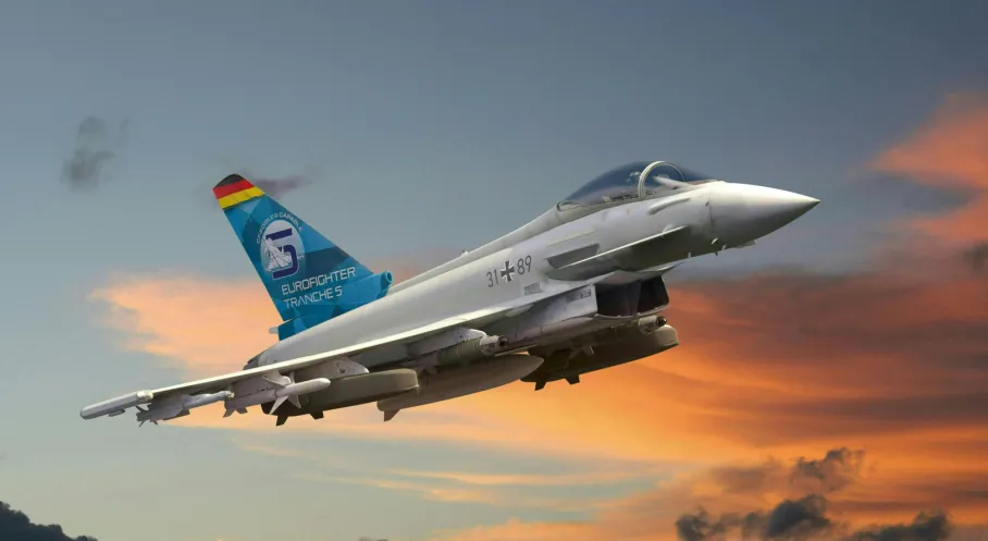 Almanya Hava Kuvvetleri'ni Güçlendiriyor: 20 Yeni Eurofighter Siparişi Verdi!