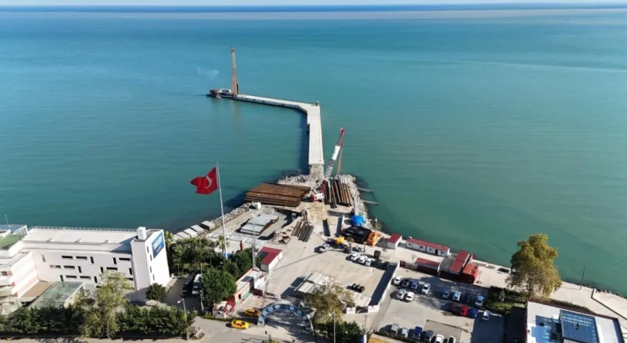 Ordu Rıhtımı Yeniden Doğuyor! Kruvaziyer Turizmi İçin Uzatma Çalışmaları Başladı