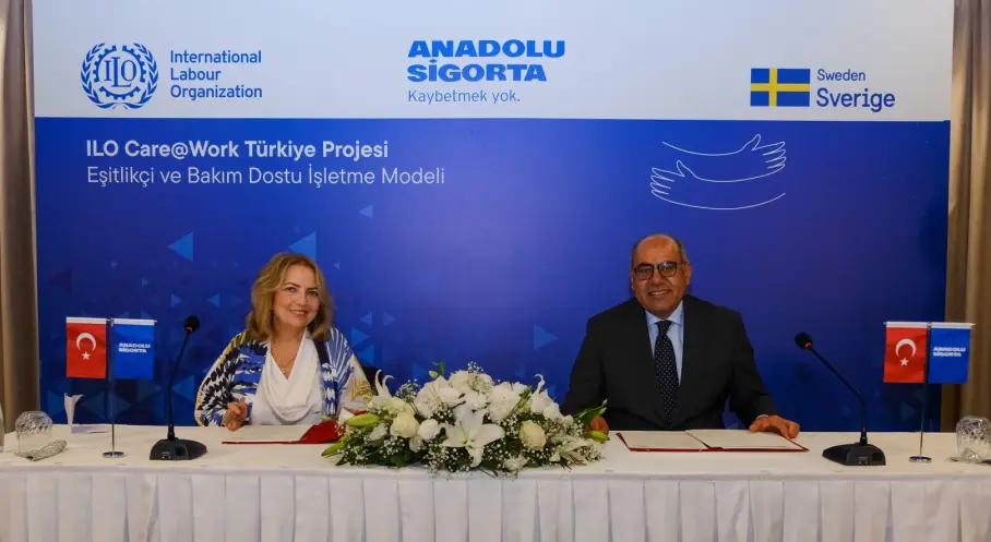 Anadolu Sigorta ve ILO Türkiye Ofisi’nden Eşitlikçi ve Bakım Dostu İşyerleri İçin İş Birliği