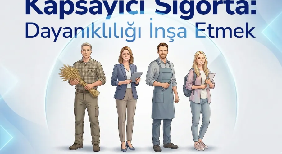 Anadolu Sigorta ve TSKB'den Çığır Açan Kapsayıcı Sigorta Analizi: Ekonomik Dayanıklılıkta Yeni Dönem Başlıyor!