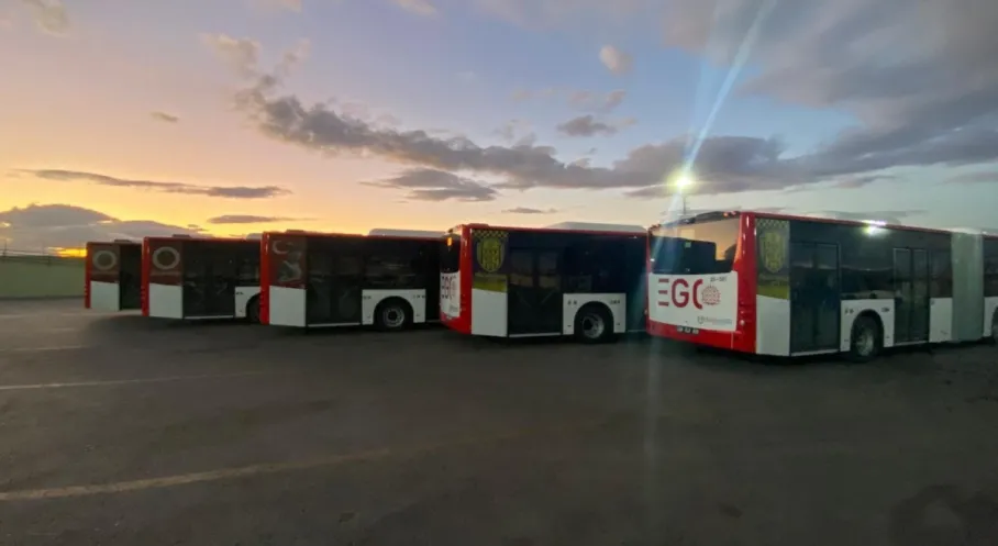 Ankara'ya Müjde! ABB'den 5 Yeni Çevre Dostu Otobüs Hizmete Girdi