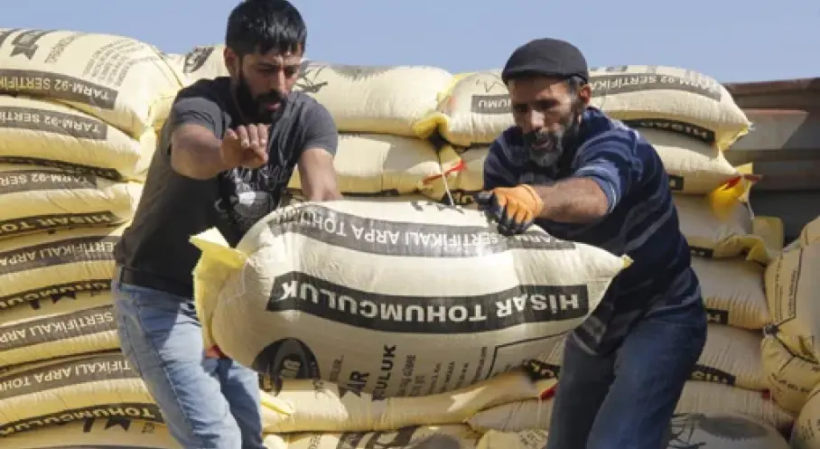 Ankara Büyükşehir Belediyesinden çiftçilere sertifikalı tohum ve gübre desteği