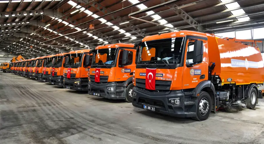 Ankara Büyükşehir’in Temizlik Filosu Büyüyor