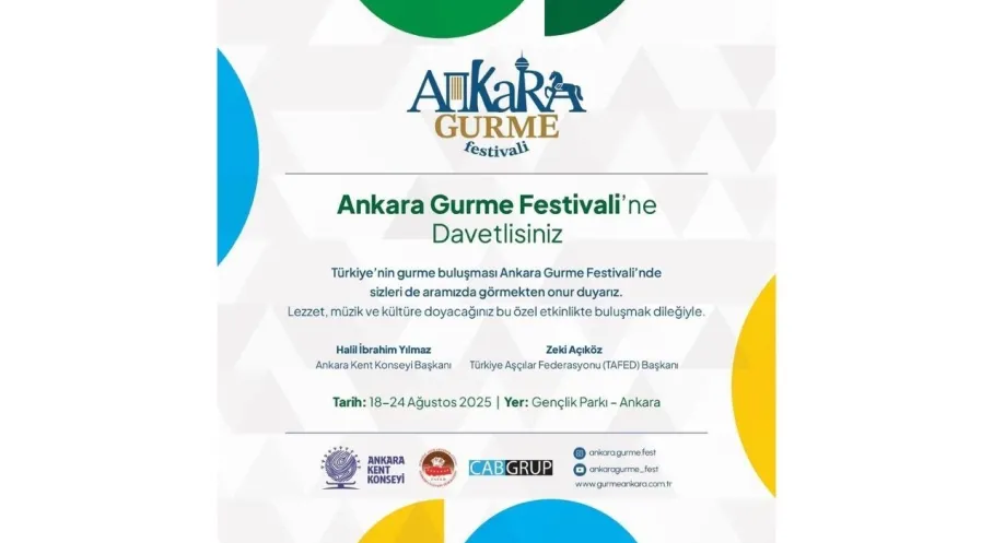 Ankara Gurme Festivali 2025: Başkent Lezzet Şölenine Hazır!