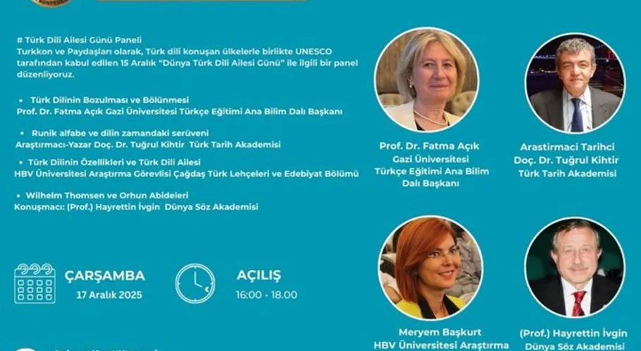 Ankara Kent Konseyi'nde Türk Dilinin Derinlikleri Keşfediliyor: Gelecek Vizyonu Paneli