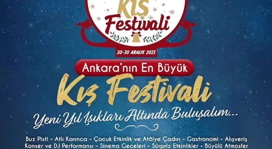 Ankara Kış Festivali: Başkent'te Yılbaşı Coşkusu Başlıyor!
