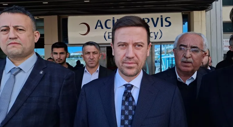 Ankara Milletvekili Baykoç, maden kazası yaralılarına ziyarette bulundu