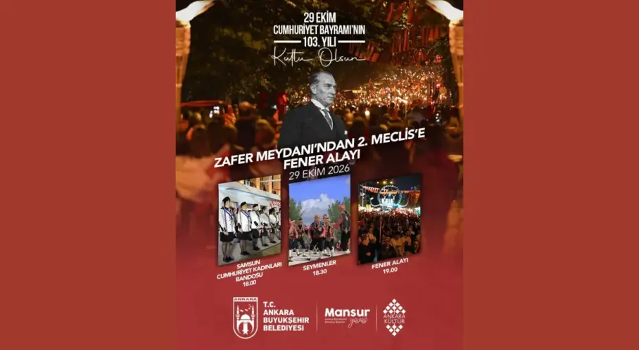 Ankara’da cumhuriyet coşkusu sokaklara taşacak