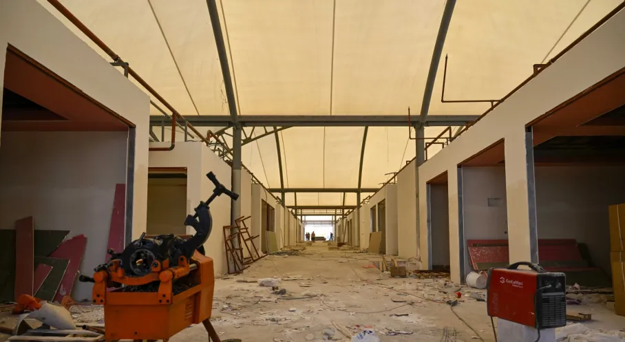 Ankara'da Göksu Parkı’ndaki Kapalı Pazar Alanı Yenileniyor