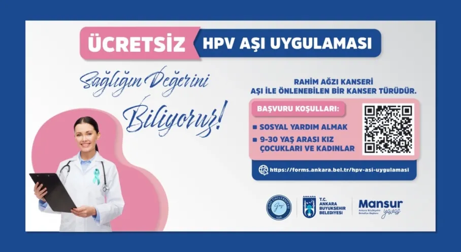 Ankara'dan Kadın Sağlığına Dev Adım: Ücretsiz HPV Aşısı Başvuruları Yeniden Açıldı!